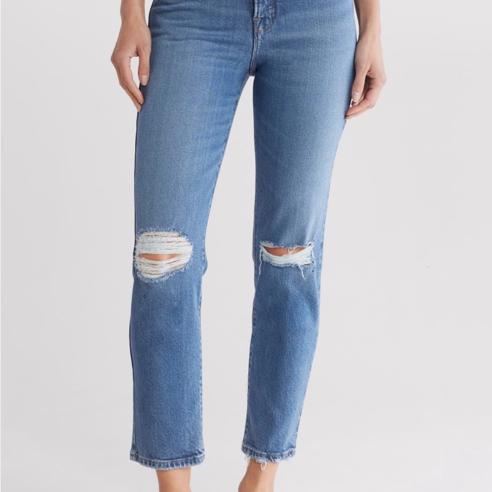 Good American Good Classic Ripped Jeans